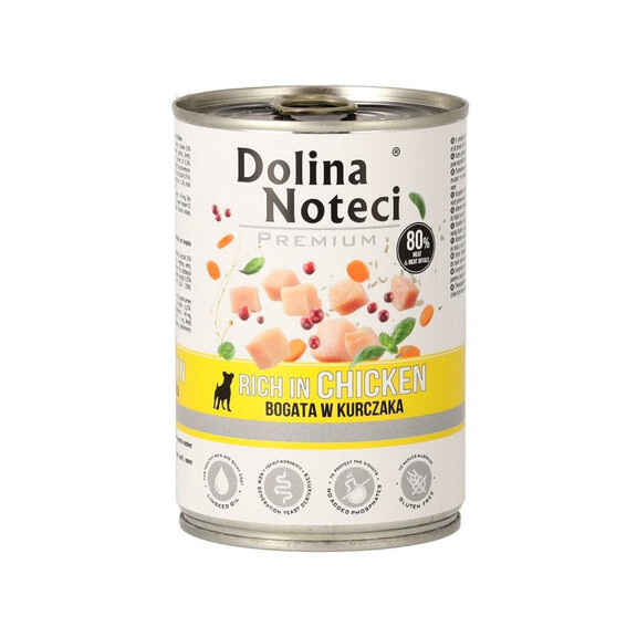 Dolina Noteci Premium karma dla psa kura, puszka 400g