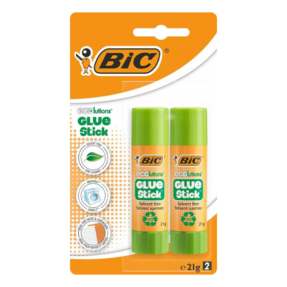 BIC Glue stick klej 21g 2szt