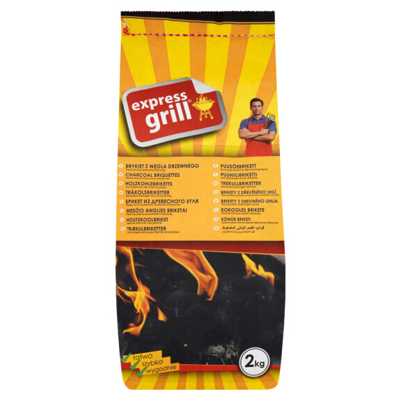 Brykiet Z Wegla Drzew.Expressgrill 2kg