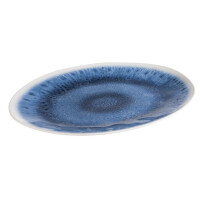 Plat BLUE OCEAN, mélamine, 48x35,5x3 cm | APS 84676