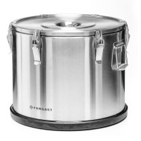 Thermos en acier bas 50 L | FORGAST FG05050