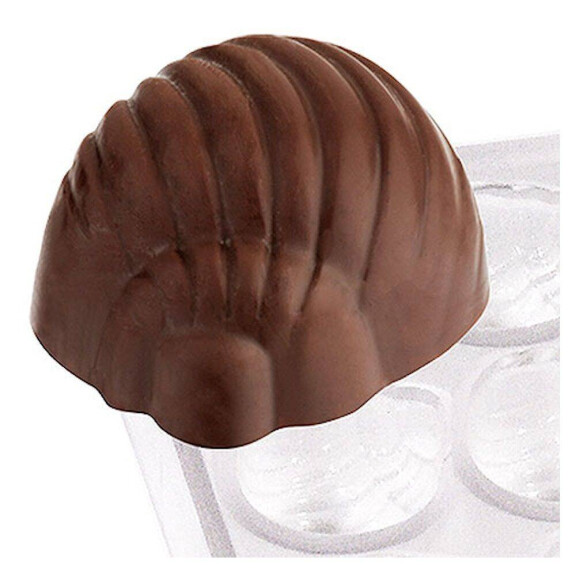 Moule pour chocolats escargot, 27,5x13,5x2,5 cm | CONTACTO 6751/003