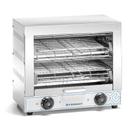 Grill électrique double, 3 kW, 230 V | FORGAST FG09207