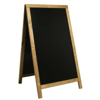 Tableau autoportant en bois, 71x125 cm | CONTACTO 7695/123