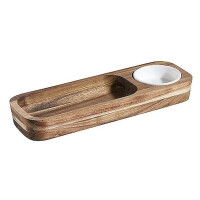 Set en bois pour dips, 30x10x3,5 cm | CONTACTO 3870/300