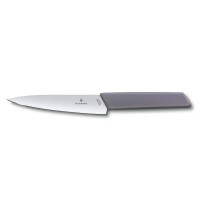 Couteau de cuisine Swiss Modern violet lg. lame 15 cm | VICTORINOX 6.9016.1521B