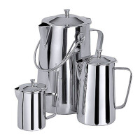Pichet à café avec couvercle, acier inoxydable, 5 l, 29 cm | CONTACTO 3017/501