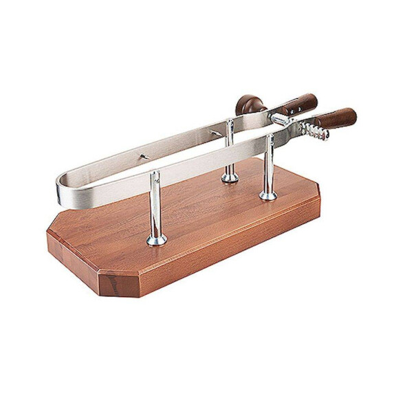 Support pour jambon en acier inoxydable, 45x24x15 cm | CONTACTO 1094/003