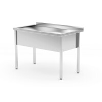 Bac inox 1 cuve | HENDI 812853