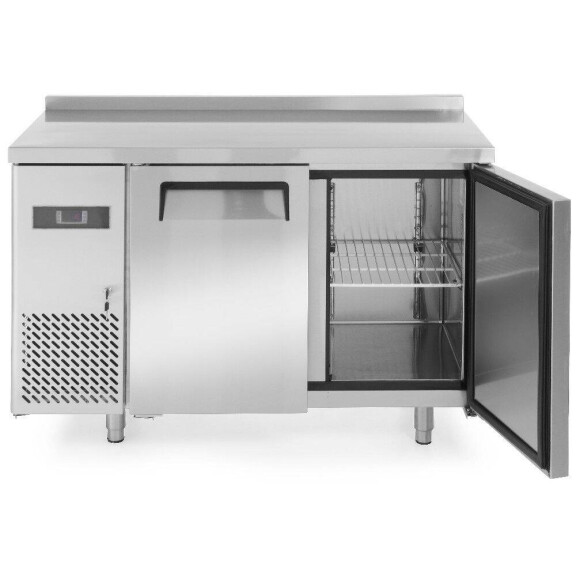 Table réfrigérée Kitchen Line 2-portes, 220 l, 120x60x85 cm, groupe Embraco, 0,3 kW | ARKTIC 233344