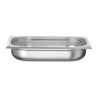 Récipient GN 1/2 prof. 6,5 cm en acier inoxydable KITCHEN LINE perforé | HENDI 807323