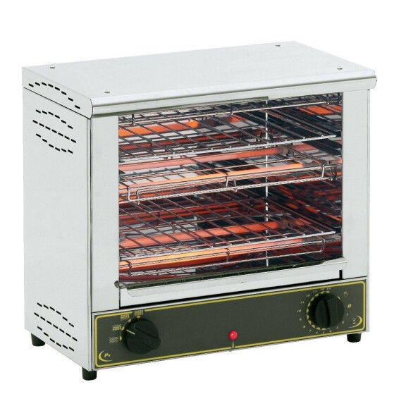Gril électrique, 3,2 kW, 2x 35x24 cm | ROLLER GRILL BAR2000
