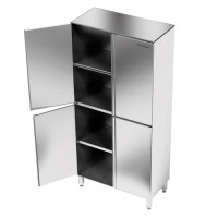 Armoire de stockage divisée 110x60x200 cm | FORGAST