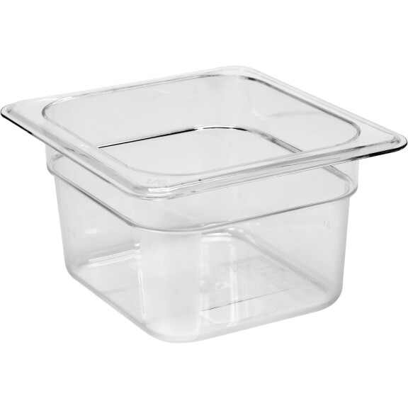 Récipient GN 1/6 prof. 10 cm en polycarbonate | YATO YG-00426