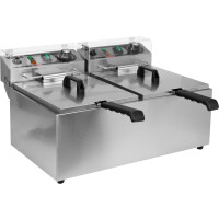 Friteuse électrique à 2 cuves 2x8 L | YATO YG-04623