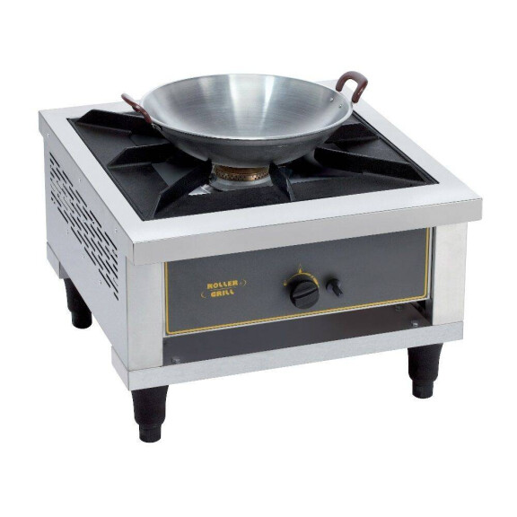 Tabouret de cuisine professionnel à gaz 1 brûleur, 14 kW, 60x63x42,5 cm | ROLLER GRILL GAR14XL