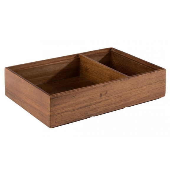 Caisse en bois Woody 22,5x15x5,5 cm | APS 11651