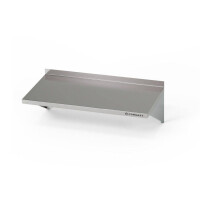 Étagère suspendue simple en acier inoxydable 80x30x25 cm | FORGAST