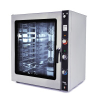 Four mixte électrique à convection-vapeur manuel 10 GN 1/1 ou 10 plaques 60x40 cm | VESTA 0L1011M_PL0