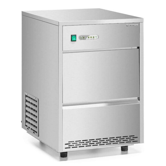 Machine à glaçons 26 kg/24 h, refroidie par air, capacité du réservoir 6 kg | FORGAST FG07526