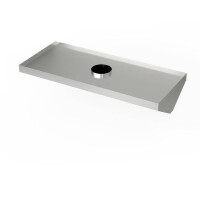 Hotte centrale en acier inoxydable 150x100 cm | FORGAST