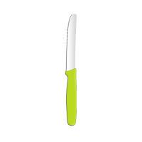 Couteau universel dentelé, vert | HENDI 841631