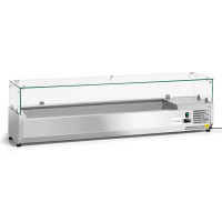 Vitrine réfrigérée vitrée Forgast 6 GN 1/4 | FORGAST FG07226
