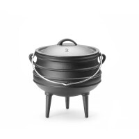 Marmite en fonte sur 3 pieds 6 L | HENDI 629291