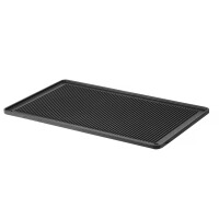 Plaque de grill, rainurée CONVECTOMAT GRILLPLATE GN1/1 | HENDI 808825