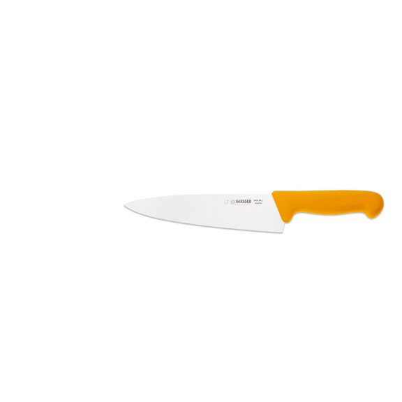 Couteau de chef - 20 cm, jaune | GIESSER MESSER 8455 20 g