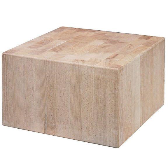 Billot de boucher en bois, 50x50x25 cm | CONTACTO 3644/505