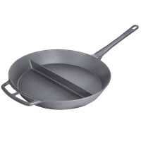 Poêle de catering en fonte avec manche, 80 cm | CONTACTO 5094/800