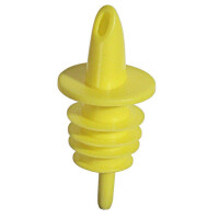 Verseur à alcool jaune, en polyéthylène, 7 cm | CONTACTO 5852/004