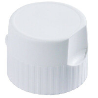 Bouchon pour bouteille 1 l, blanc, en polyéthylène | CONTACTO 1465/901