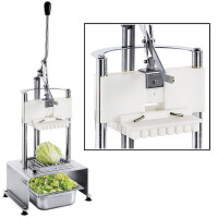 Szatkownica manuelle pour salade, épaisseur de coupe 23 x 23 mm | CONTACTO 571/023