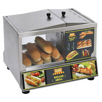 Station pour hot-dogs, 1 kW, 230 V | ROLLER GRILL HDS 60