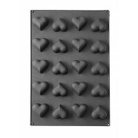 Moule en silicone HEART, 57x37,5x(H)3,5 cm | HENDI 677254