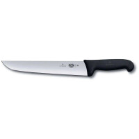 Couteau de boucher à lame lisse FIBROX - lg. lame 26 cm | VICTORINOX 5.5203.26