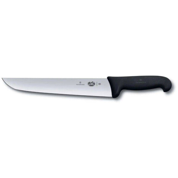 Couteau de boucher à lame lisse FIBROX - lg. lame 26 cm | VICTORINOX 5.5203.26