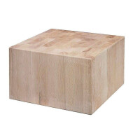 Billot de boucher en bois, 30x30x20 cm | CONTACTO 3644/303