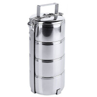 Thermos repas en acier 2,4 l, diamètre 11,5 cm | CONTACTO 4012/124