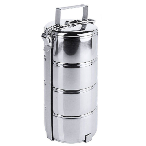Thermos repas en acier 2,4 l, diamètre 11,5 cm | CONTACTO 4012/124