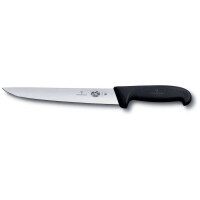 Couteau de boucher à lame lisse FIBROX - long. lame 22 cm | VICTORINOX 5.5503.22