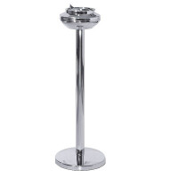 Cendrier sur pied haut, chromé, hauteur 60 cm | CONTACTO 1614/600