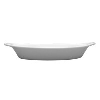 Plat ovale, ravier Lubiana America diam. 25,5 cm | LUBIANA 1312