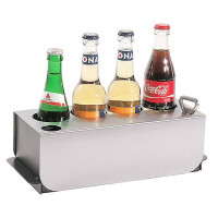 Support réfrigérant pour 4 bouteilles, 33x12,5x10 cm | CONTACTO 797/004
