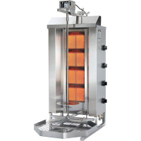 Gyros (kebab) à gaz GD-4, 4 zones de chauffe, jusqu’à 70 kg, alimentation gaz naturel G20 | POTIS PG1403