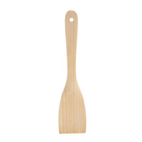Spatule coudée en bois - lot de 2 pcs | HENDI 525159