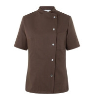 Veste de cuisine femme Greta brun clair | KARLOWSKY JF 4-28