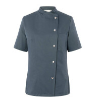 Veste de cuisine femme Greta anthracite | KARLOWSKY JF 4-5